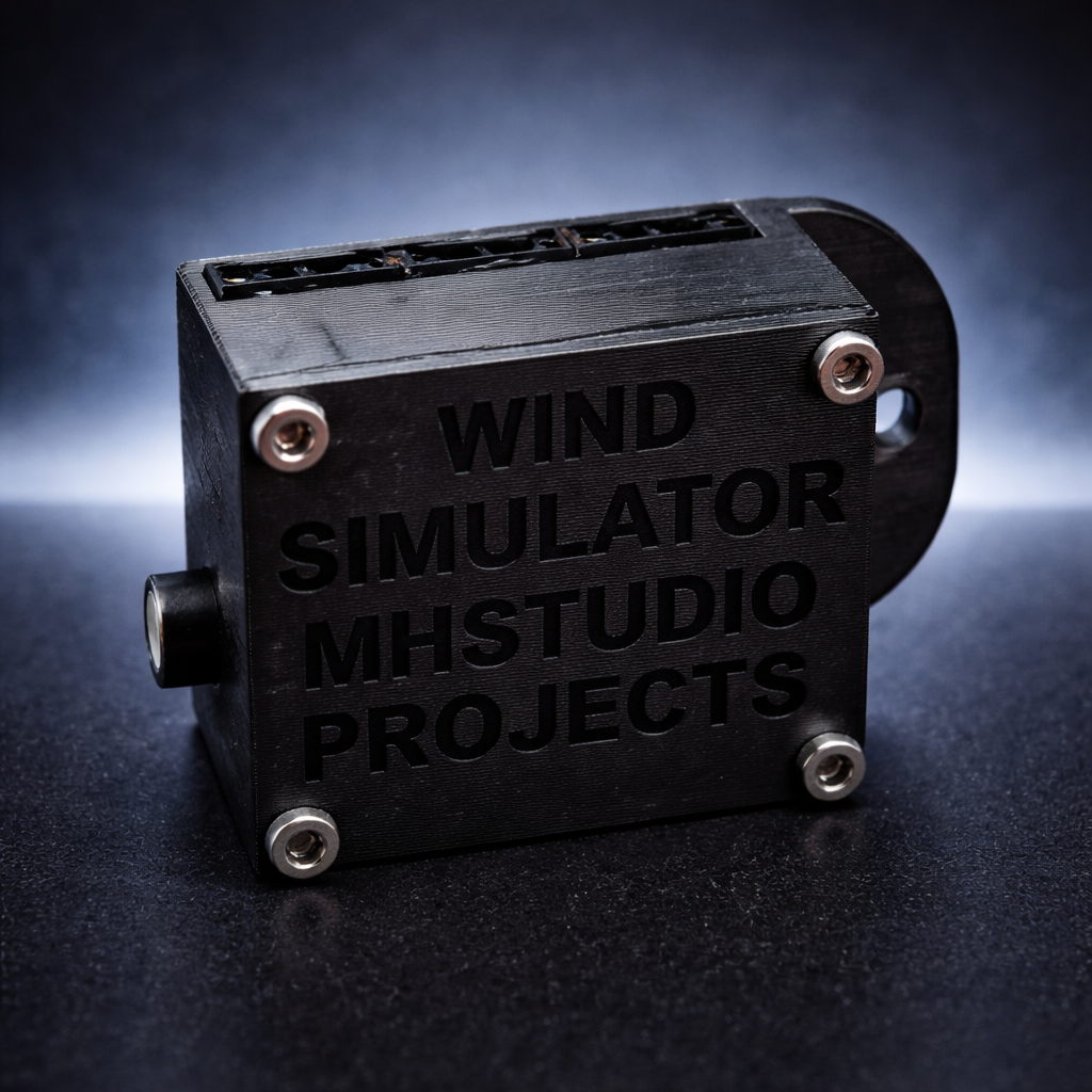 Wind Simulator Controlbox – SimHub (ShakeIT Wind) PWM Fan Controller