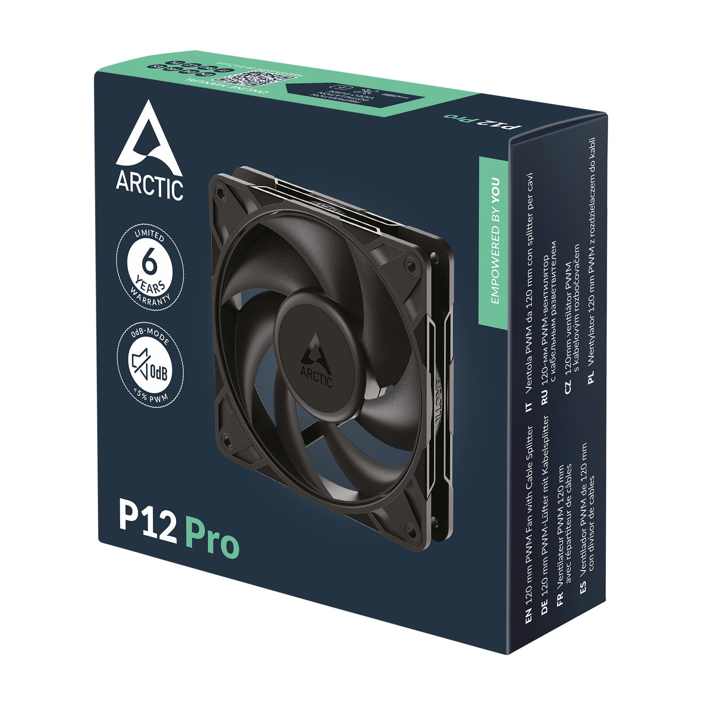 Arctic P12 Pro – verpakking